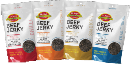 4 x 200g Jerky Pack